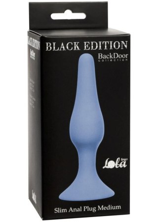Korek analny - Plug-Slim Anal Plug Medium Blue