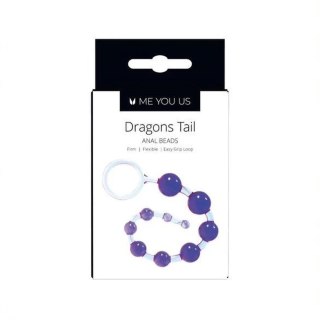 Koraliki analne - Me You Us Dragonz Tail Anal Beads Violet