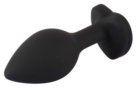 Korek analny z kryształkiem - Silicone Butt Plug Korek analny z kryształkiem - Silicone Butt Plug