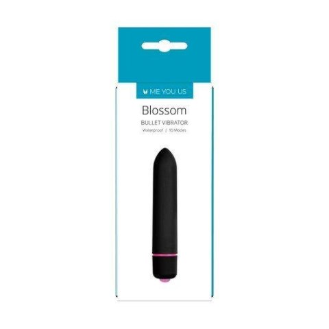 Wibrator - Me You Us Blossom 10 Mode Bullet Vibrator Black Wibrator - Me You Us Blossom 10 Mode Bullet Vibrator Black