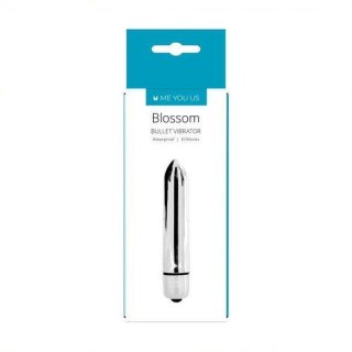 Wibrator - Me You Us Blossom 10 Mode Bullet Vibrator Silver