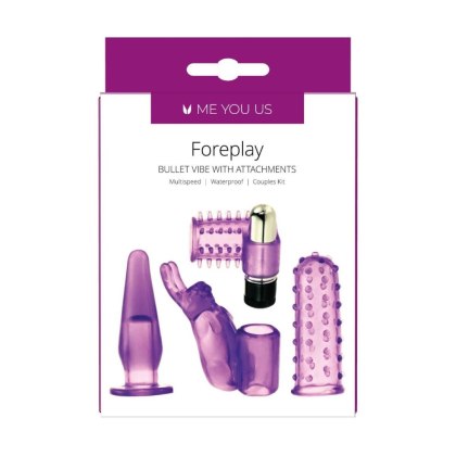 Zestaw - Me You Us 4 Play Couples Kit Purple