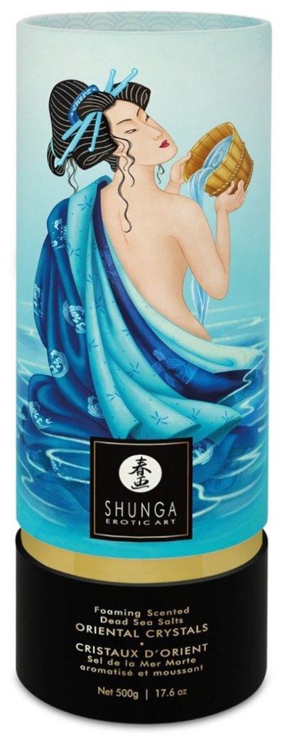 Shunga - Sól do kąpieli - Bath Salts Oriental Crystals Ocean Temptations