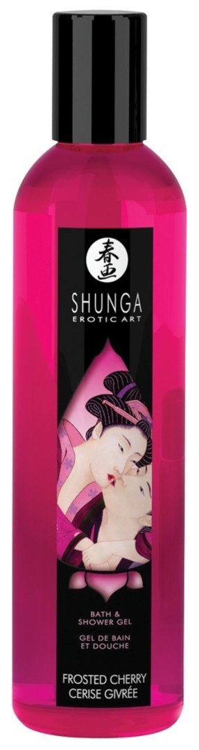 Shunga - Płyn do kąpieli i pod prysznic - Bath and Shower Gel Frosted Cherry