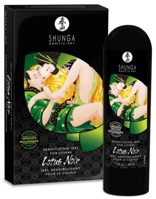 Shunga - Żel stymulujący dla par - Lotus Noir 60ml