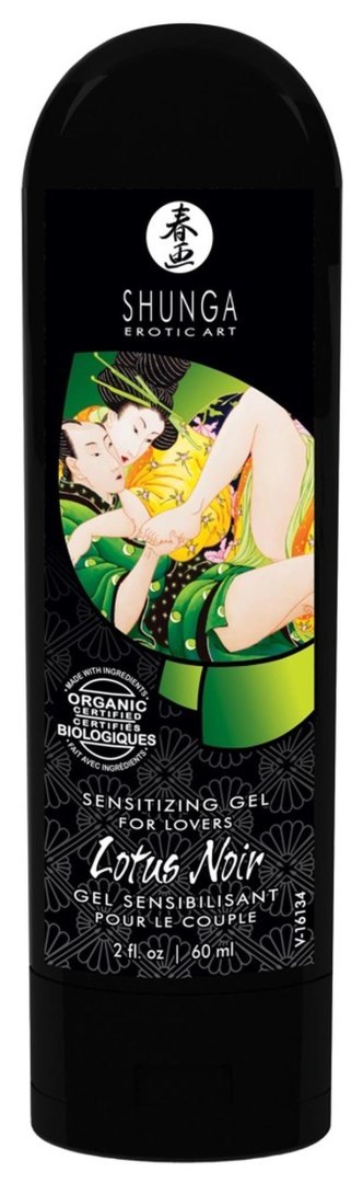Shunga - Żel stymulujący dla par - Lotus Noir 60ml Shunga - Żel stymulujący dla par - Lotus Noir 60ml
