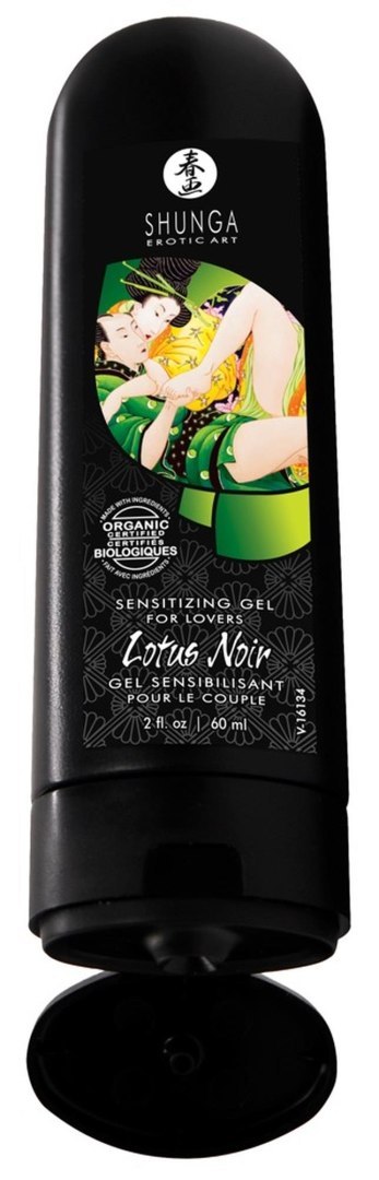 Shunga - Żel stymulujący dla par - Lotus Noir 60ml Shunga - Żel stymulujący dla par - Lotus Noir 60ml
