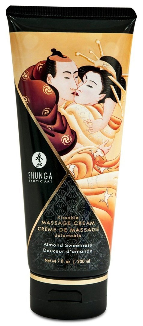 Shunga - Krem do masażu - Massage Cream Almond Sweetness Shunga - Krem do masażu - Massage Cream Almond Sweetness