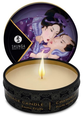 Shunga - Świeca do masażu - Mini Massage Candle Exotic Fruits