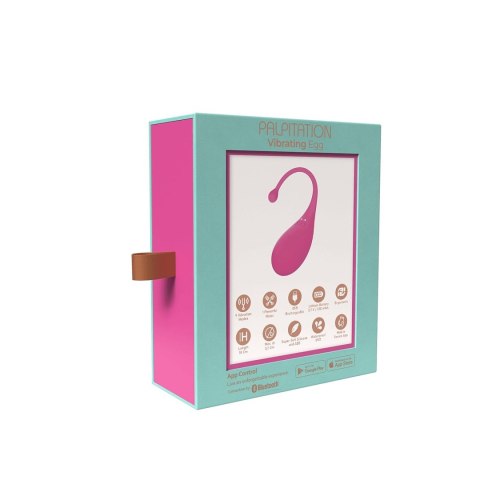 Jajko sterowane aplikacją - Palpitation Fuchsia (huevo vibrador + app) Jajko sterowane aplikacją - Palpitation Fuchsia (huevo vibrador + app)