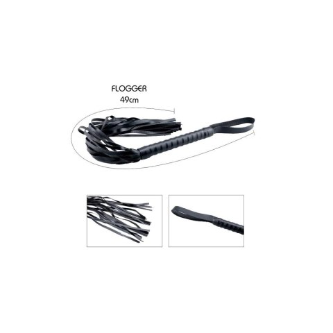Zestaw BDSM - Secret Desires Black BDSM Kit 8pcs Zestaw BDSM - Secret Desires Black BDSM Kit 8pcs