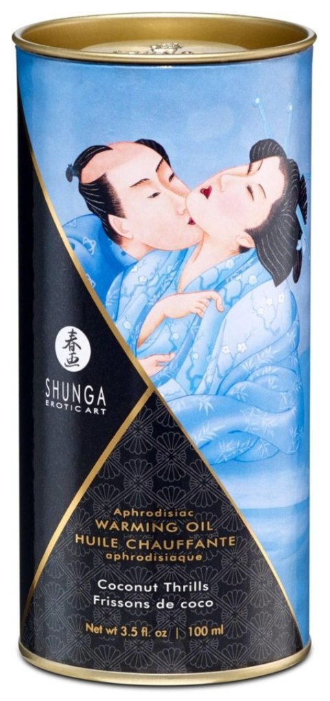 Shunga - Rozgrzewający olejek do masażu -Warming Oil Coconut Thrills
