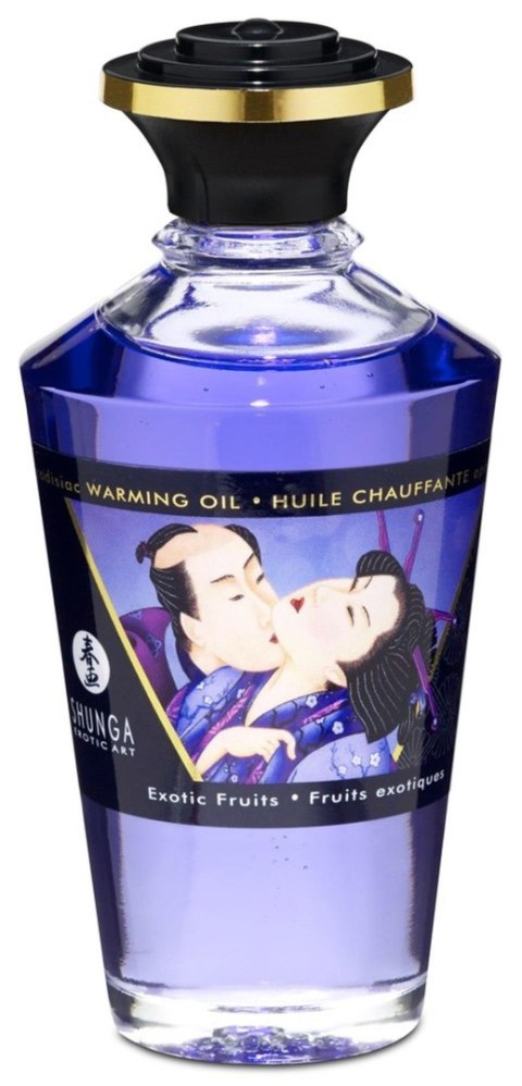 Shunga - Rozgrzewający olejek do masażu - Warming Oil Exotic Fruits Shunga - Rozgrzewający olejek do masażu - Warming Oil Exotic Fruits
