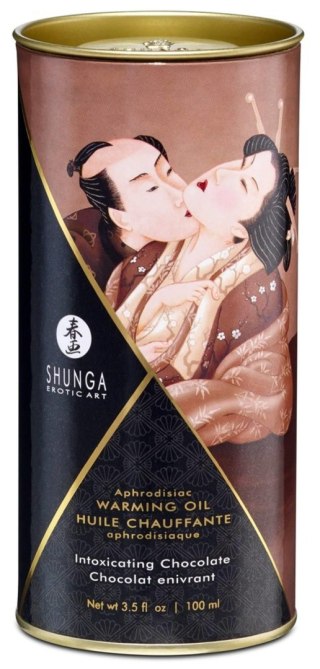 Shunga - Rozgrzewający olejek do masażu -Warming Oil Intoxicating Chocolate