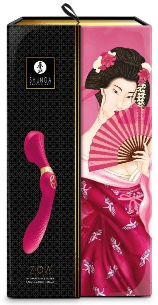 Masażer - ZOA Intimate Massager Raspberry