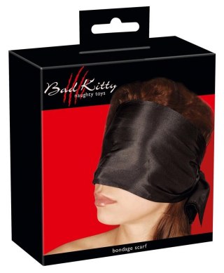 Szarfa na oczy - Bad Kitty Bondage Scarf black