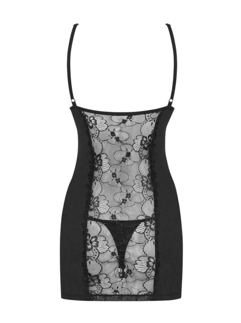 Obsessive - Koszulka - Heartina koszulka i stringi czarna S/M Obsessive - Koszulka - Heartina koszulka i stringi czarna S/M