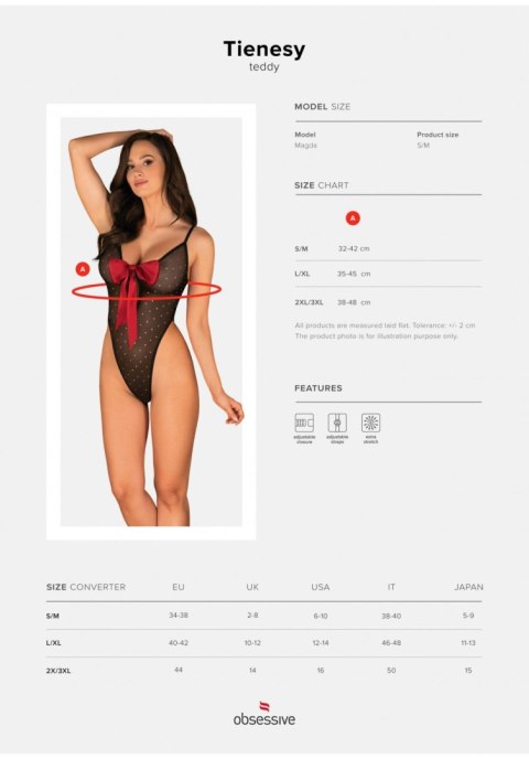 Obsessive - Body - Tienesy body 2XL/3XL Obsessive - Body - Tienesy body 2XL/3XL