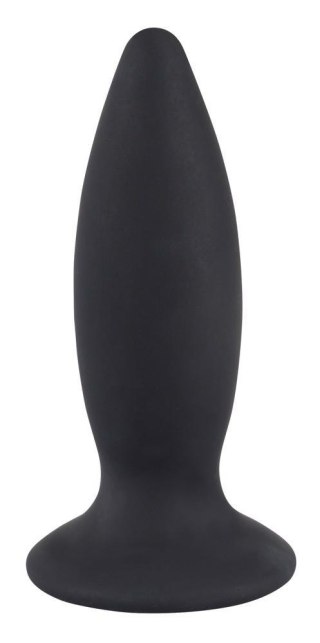 Wibrujący korek analny - Black Velvets Recharge Plug S