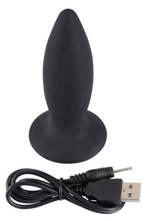 Wibrujący korek analny - Black Velvets Recharge Plug S Wibrujący korek analny - Black Velvets Recharge Plug S