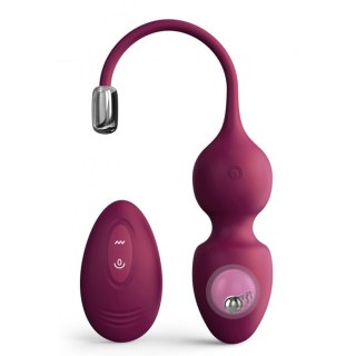 Kulki miłości z wibracją - LOVE BALLS PLUM
