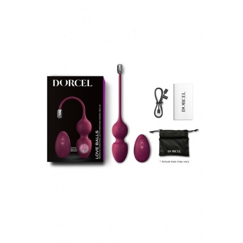 Kulki miłości z wibracją - LOVE BALLS PLUM Kulki miłości z wibracją - LOVE BALLS PLUM