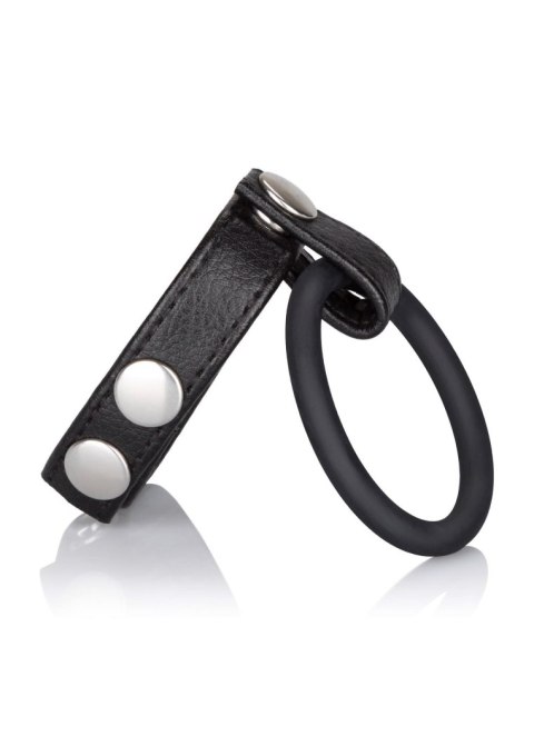 Podwójny pierścień - Medium Leather Ball Spreader Black Podwójny pierścień - Medium Leather Ball Spreader Black