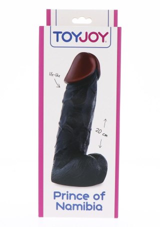 Dildo - Prince Of Namibia 20 cm Dong Black