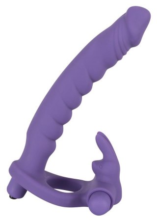 Strap-on dildo z wibracją - Silicone Strap-on