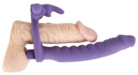 Strap-on dildo z wibracją - Silicone Strap-on Strap-on dildo z wibracją - Silicone Strap-on