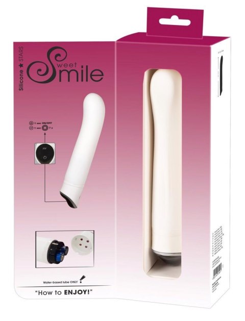 Wibrator Smile Easy White Vibrator Wibrator Smile Easy White Vibrator