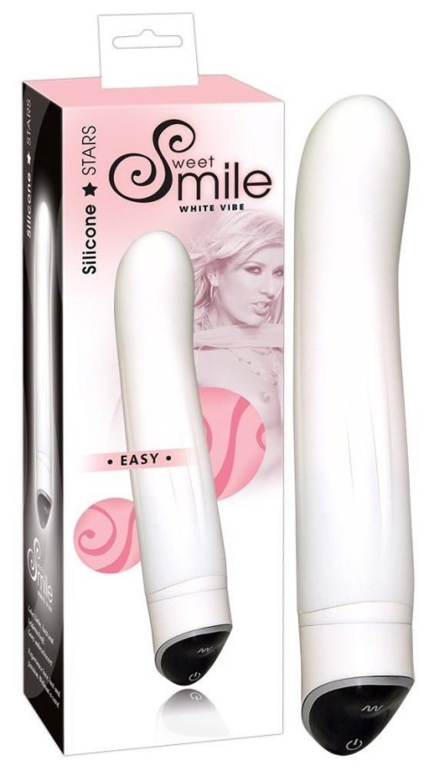 Wibrator Smile Easy White Vibrator Wibrator Smile Easy White Vibrator