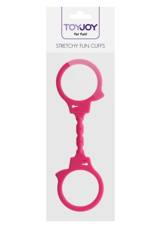 Kajdanki - Stretchy Fun Cuffs Pink