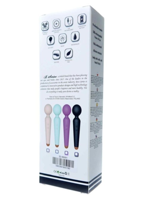 Stymulator-Rechargeable Power Wand USB 10 Functions - Black Stymulator-Rechargeable Power Wand USB 10 Functions - Black