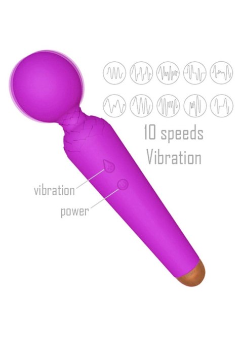 Stymulator-Rechargeable Power Wand USB 10 Functions - Blue Stymulator-Rechargeable Power Wand USB 10 Functions - Blue