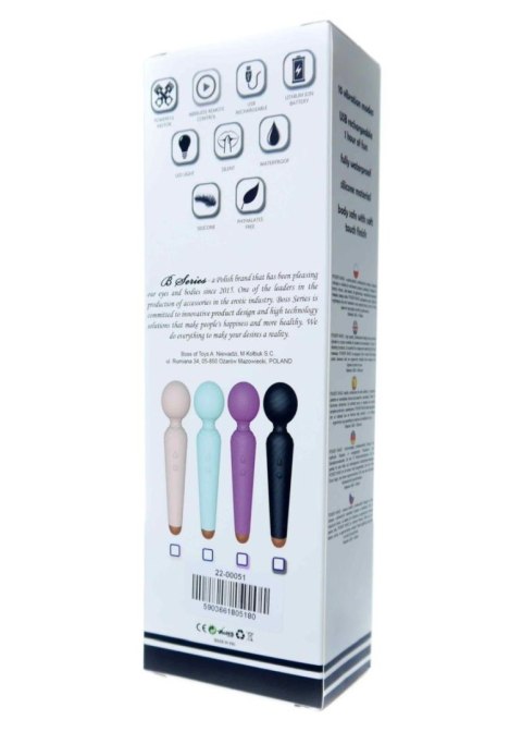 Stymulator-Rechargeable Power Wand USB 10 Functions - Blue Stymulator-Rechargeable Power Wand USB 10 Functions - Blue