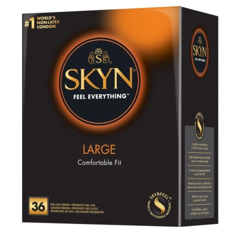 UNIMIL SKYN FEEL EVERYTHING LARGE nielateksowe 36 szt UNIMIL SKYN FEEL EVERYTHING LARGE nielateksowe 36 szt