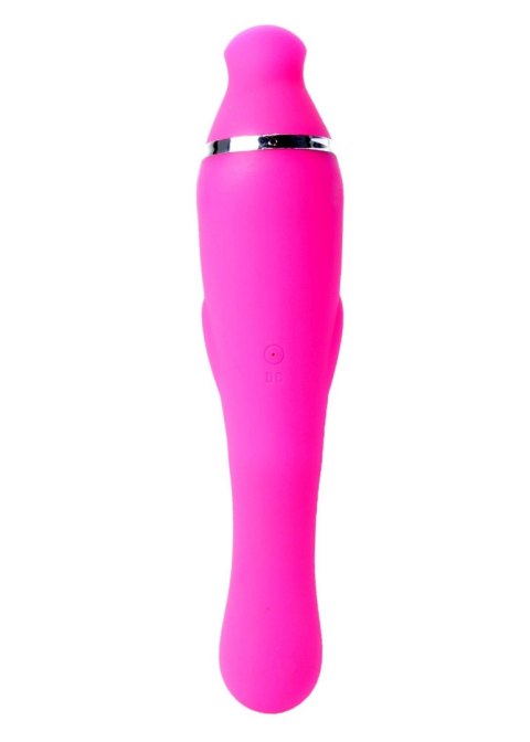 Vibrator-HELEN Pink - 12 vibration functions / 8 stimulation functions USB Vibrator-HELEN Pink - 12 vibration functions / 8 stimulation functions USB