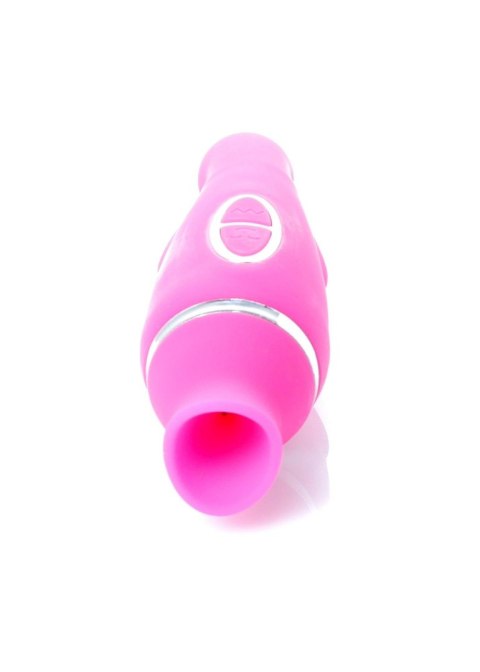 Vibrator-HELEN Pink - 12 vibration functions / 8 stimulation functions USB Vibrator-HELEN Pink - 12 vibration functions / 8 stimulation functions USB