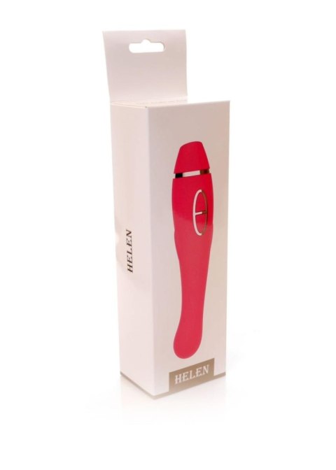 Vibrator-HELEN Pink - 12 vibration functions / 8 stimulation functions USB Vibrator-HELEN Pink - 12 vibration functions / 8 stimulation functions USB