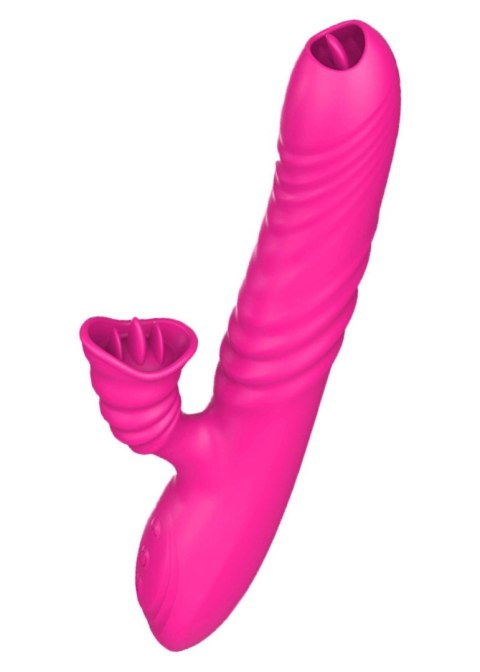 Wibrator-Angelia USB 3 functions of thrusting / 20 vibrations Pink Wibrator-Angelia USB 3 functions of thrusting / 20 vibrations Pink