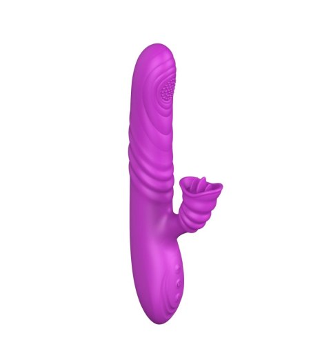 Wibrator-Angelia, USB 3 functions of thrusting / 20 vibrations Purple Wibrator-Angelia, USB 3 functions of thrusting / 20 vibrations Purple
