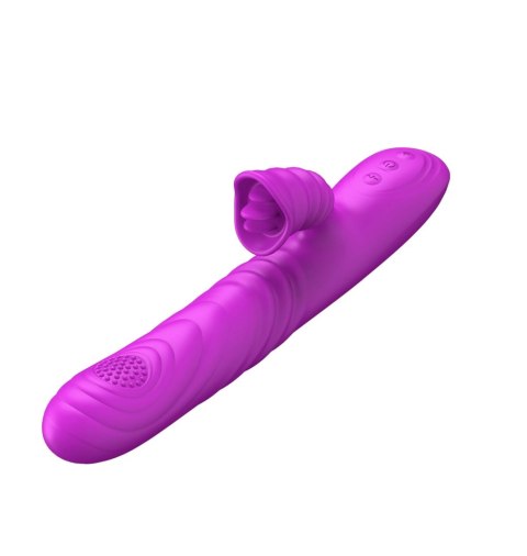 Wibrator-Angelia, USB 3 functions of thrusting / 20 vibrations Purple Wibrator-Angelia, USB 3 functions of thrusting / 20 vibrations Purple