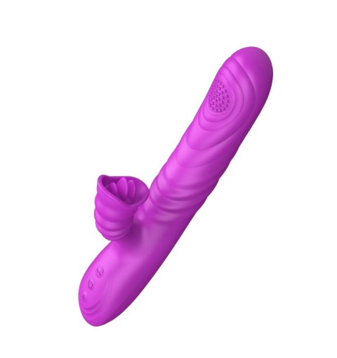 Wibrator-Angelia, USB 3 functions of thrusting / 20 vibrations Purple Wibrator-Angelia, USB 3 functions of thrusting / 20 vibrations Purple
