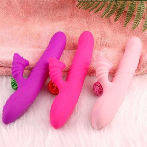 Wibrator-Angelia, USB 3 functions of thrusting / 20 vibrations Purple Wibrator-Angelia, USB 3 functions of thrusting / 20 vibrations Purple