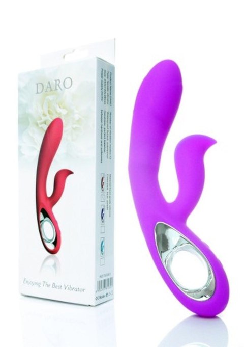 Wibrator-Daro,12 funkcji, USB Fioletowy Wibrator-Daro,12 funkcji, USB Fioletowy