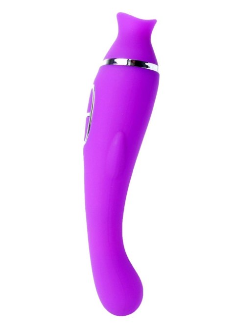 Wibrator-KELLY Purple- 12 vibration functions / 8 stimulation functions USB Wibrator-KELLY Purple- 12 vibration functions / 8 stimulation functions USB