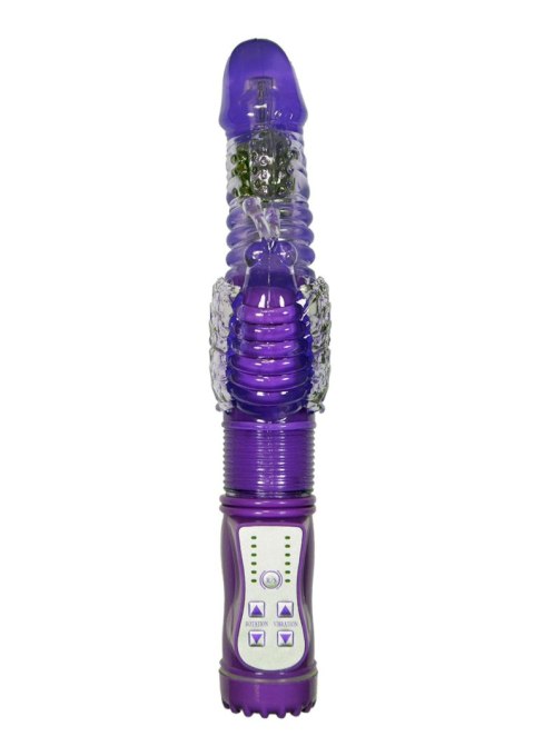 Wibrator-Królik, Wibracja/Rotacja/Góra-dół 36 funkcji Fioletowy Wibrator-Królik, Wibracja/Rotacja/Góra-dół 36 funkcji Fioletowy