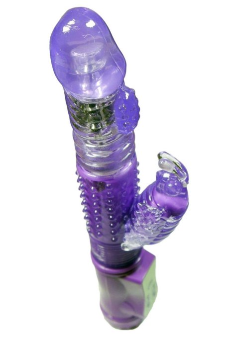Wibrator-Królik, Wibracja/Rotacja/Góra-dół 36 funkcji Fioletowy Wibrator-Królik, Wibracja/Rotacja/Góra-dół 36 funkcji Fioletowy