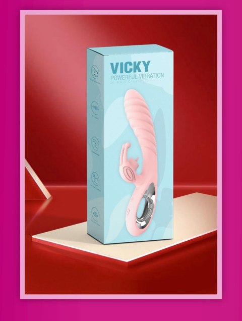Wibrator-Vicky USB -Pink Wibrator-Vicky USB -Pink